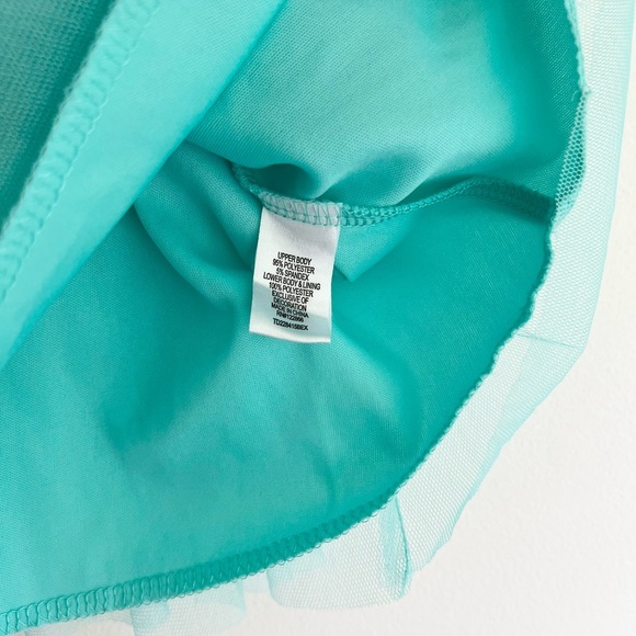 Lilt Gray and Mint Sleeveless Tutu Dress w/ Watermelon & Bow Design | Girls 2T - Picture 2 of 7